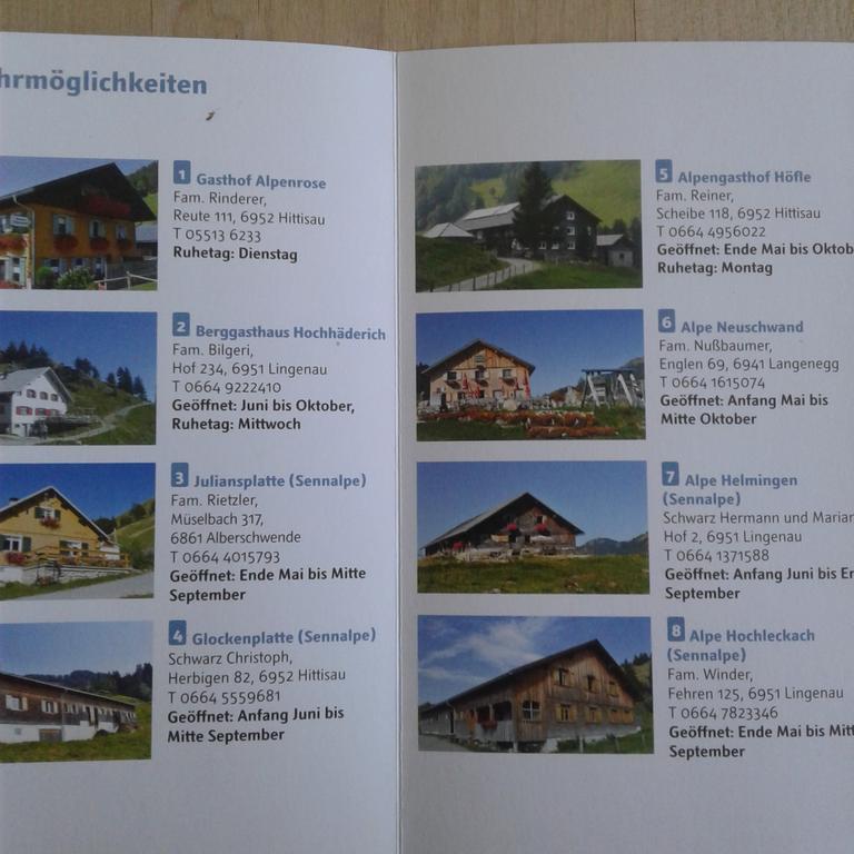 Ferienhuette Kaelberweide Apartman Hittisau Kültér fotó